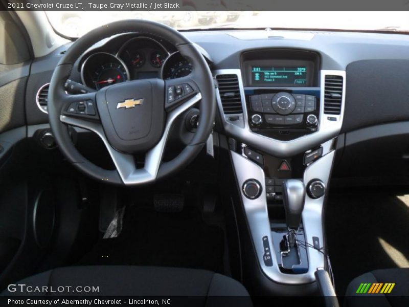 Taupe Gray Metallic / Jet Black 2011 Chevrolet Cruze LT