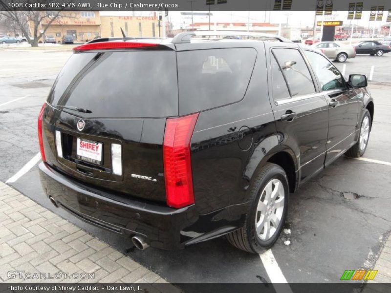 Blue Chip / Cashmere/Cocoa 2008 Cadillac SRX 4 V6 AWD