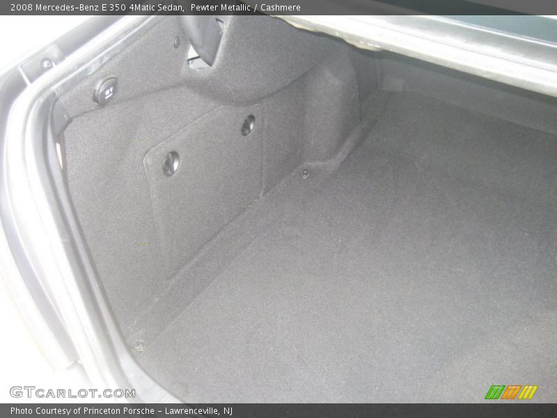 Pewter Metallic / Cashmere 2008 Mercedes-Benz E 350 4Matic Sedan