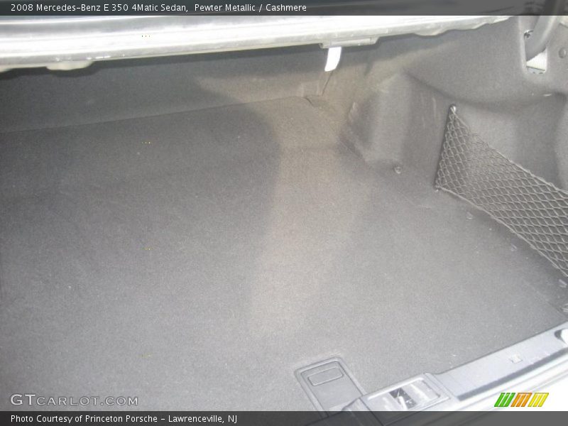 Pewter Metallic / Cashmere 2008 Mercedes-Benz E 350 4Matic Sedan