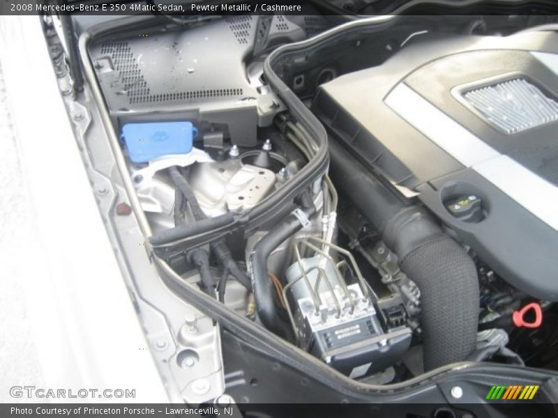 Pewter Metallic / Cashmere 2008 Mercedes-Benz E 350 4Matic Sedan