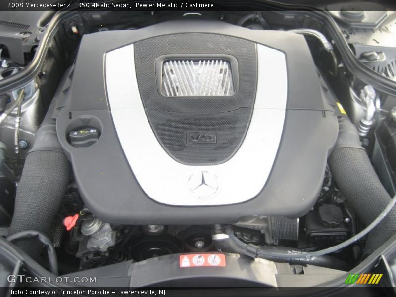Pewter Metallic / Cashmere 2008 Mercedes-Benz E 350 4Matic Sedan