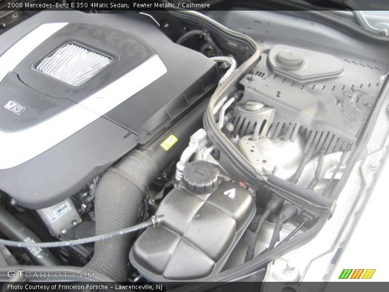 Pewter Metallic / Cashmere 2008 Mercedes-Benz E 350 4Matic Sedan