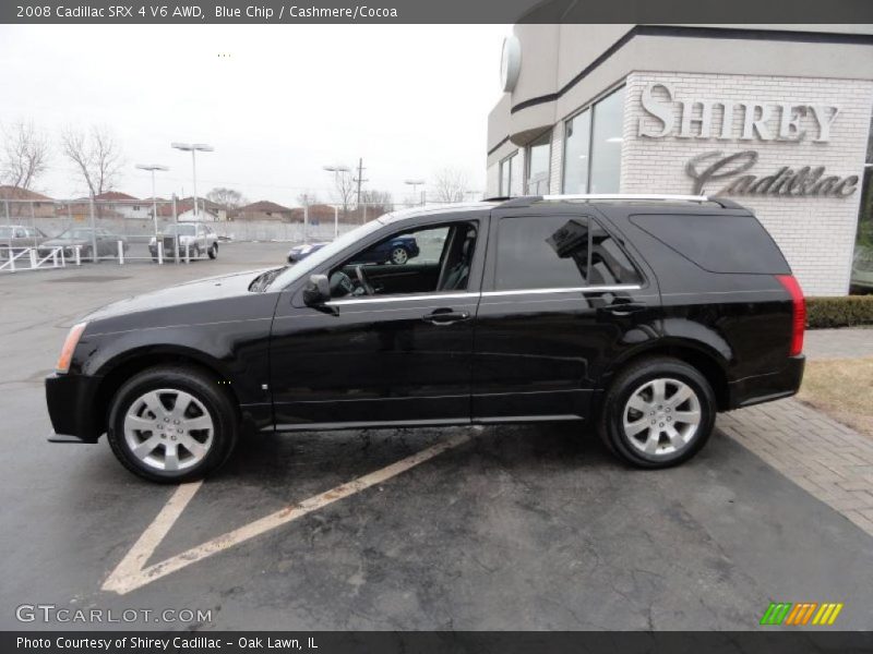 Blue Chip / Cashmere/Cocoa 2008 Cadillac SRX 4 V6 AWD