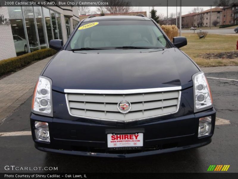 Blue Chip / Cashmere/Cocoa 2008 Cadillac SRX 4 V6 AWD