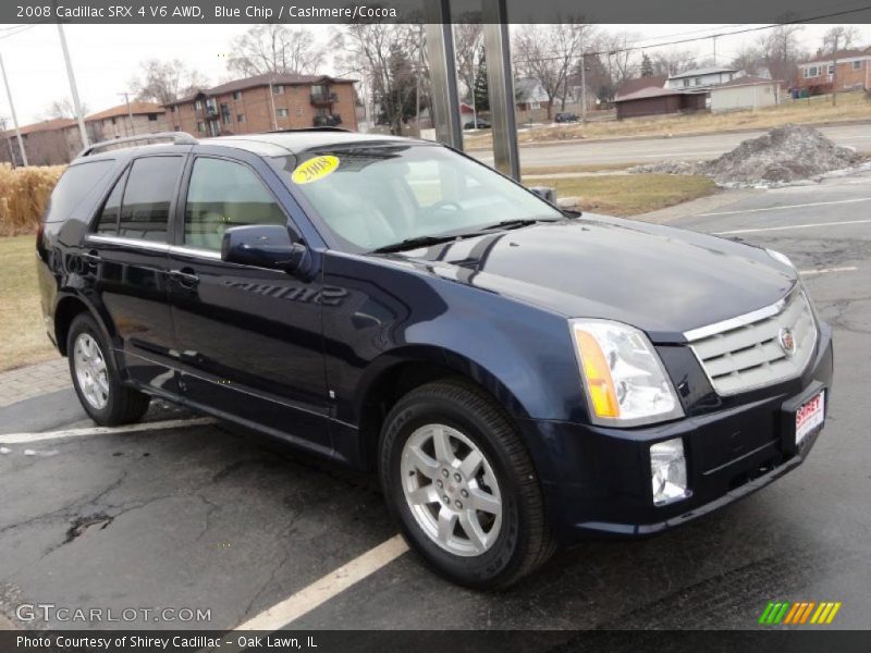 Blue Chip / Cashmere/Cocoa 2008 Cadillac SRX 4 V6 AWD