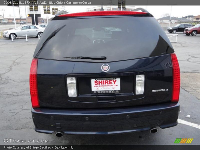 Blue Chip / Cashmere/Cocoa 2008 Cadillac SRX 4 V6 AWD