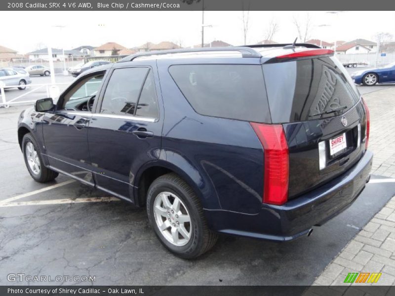 Blue Chip / Cashmere/Cocoa 2008 Cadillac SRX 4 V6 AWD