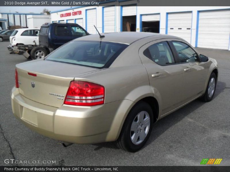 White Gold / Dark Slate Gray 2010 Dodge Avenger SXT