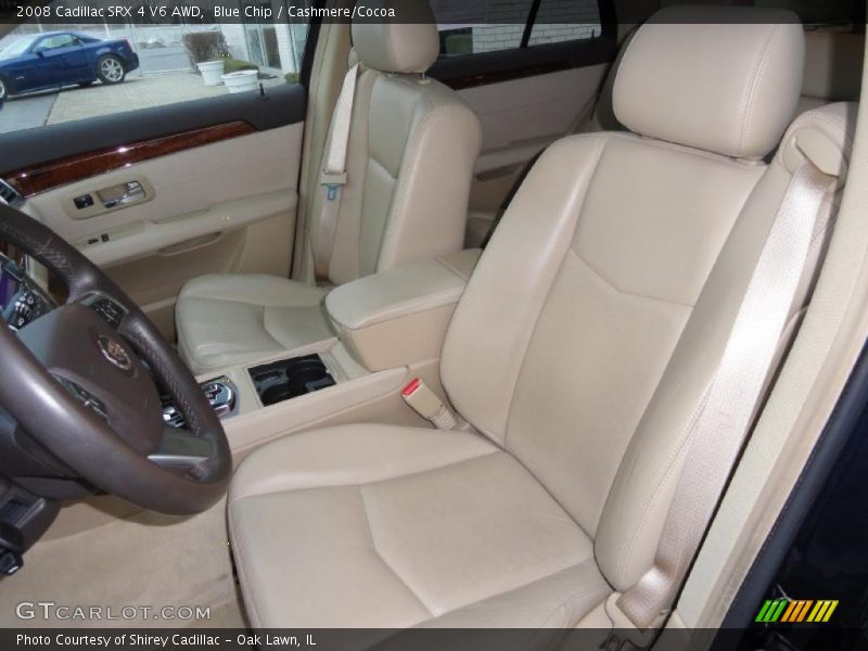 Blue Chip / Cashmere/Cocoa 2008 Cadillac SRX 4 V6 AWD