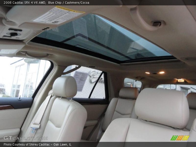 Blue Chip / Cashmere/Cocoa 2008 Cadillac SRX 4 V6 AWD