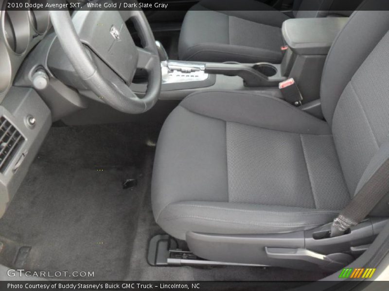 White Gold / Dark Slate Gray 2010 Dodge Avenger SXT