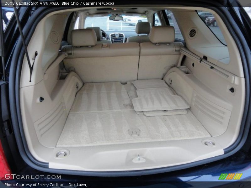 Blue Chip / Cashmere/Cocoa 2008 Cadillac SRX 4 V6 AWD