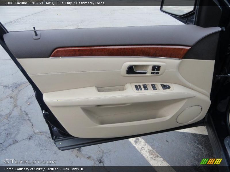 Blue Chip / Cashmere/Cocoa 2008 Cadillac SRX 4 V6 AWD