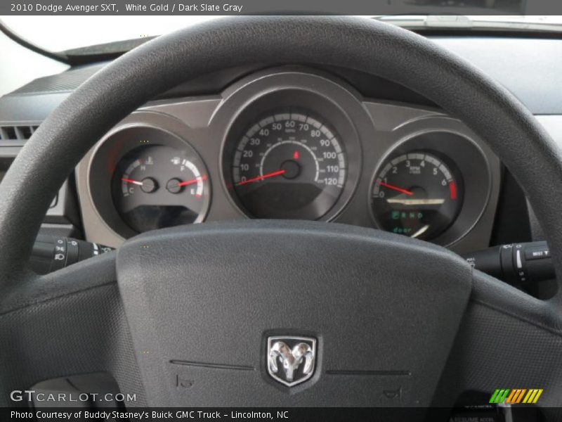 White Gold / Dark Slate Gray 2010 Dodge Avenger SXT