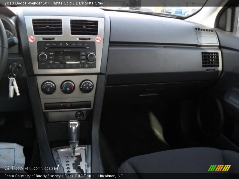 White Gold / Dark Slate Gray 2010 Dodge Avenger SXT