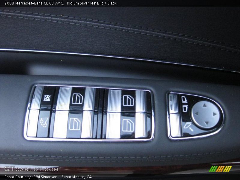 Controls of 2008 CL 63 AMG