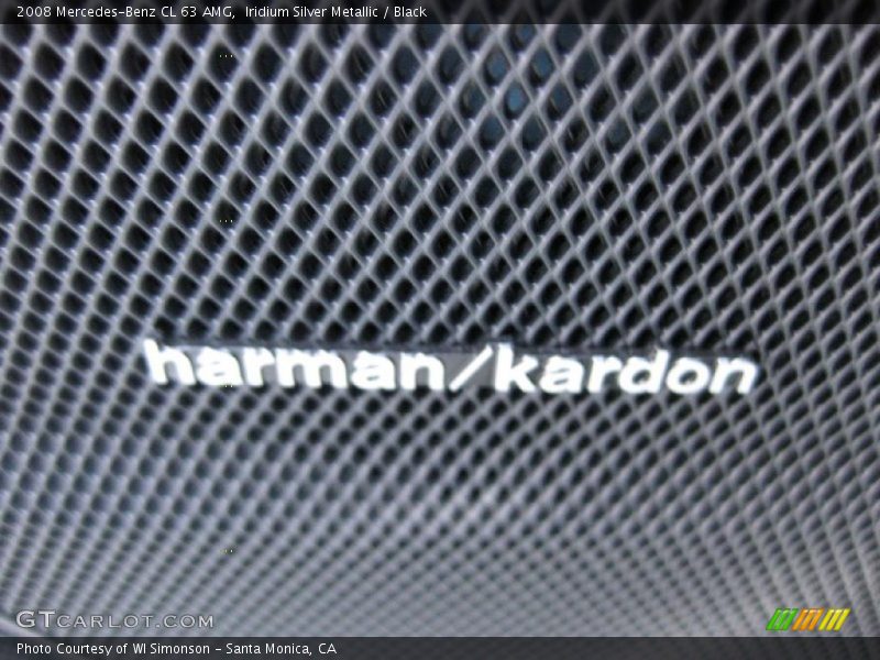 Iridium Silver Metallic / Black 2008 Mercedes-Benz CL 63 AMG