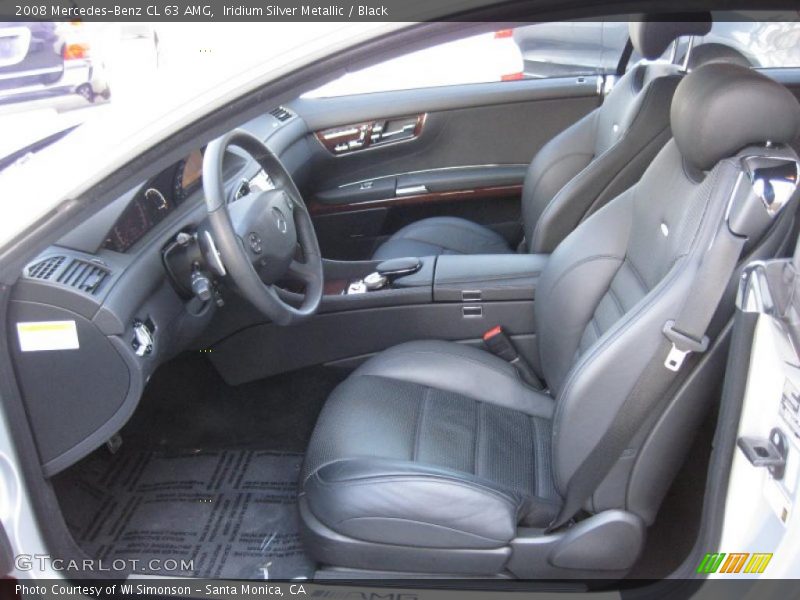 2008 CL 63 AMG Black Interior