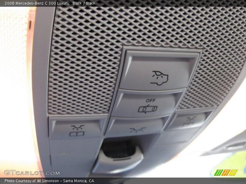 Black / Black 2008 Mercedes-Benz C 300 Luxury