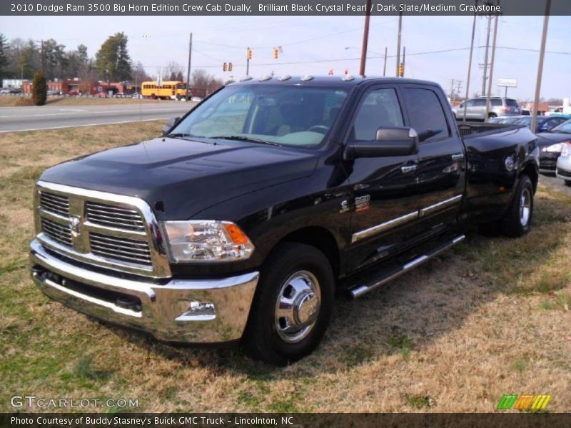 Front 3/4 View of 2010 Ram 3500 Big Horn Edition Crew Cab Dually
