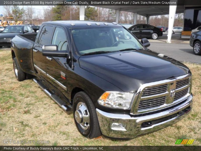 Front 3/4 View of 2010 Ram 3500 Big Horn Edition Crew Cab Dually