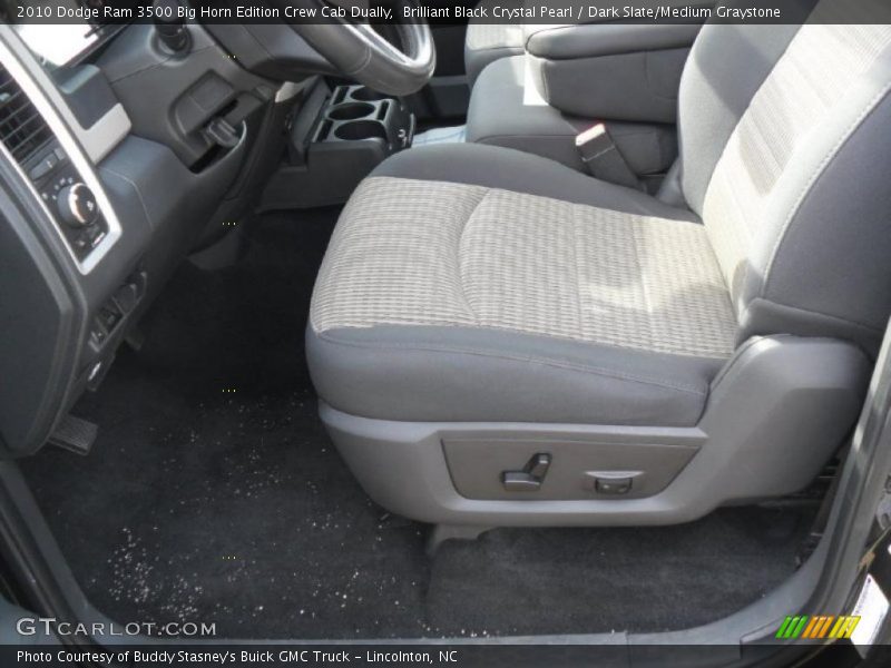 Brilliant Black Crystal Pearl / Dark Slate/Medium Graystone 2010 Dodge Ram 3500 Big Horn Edition Crew Cab Dually