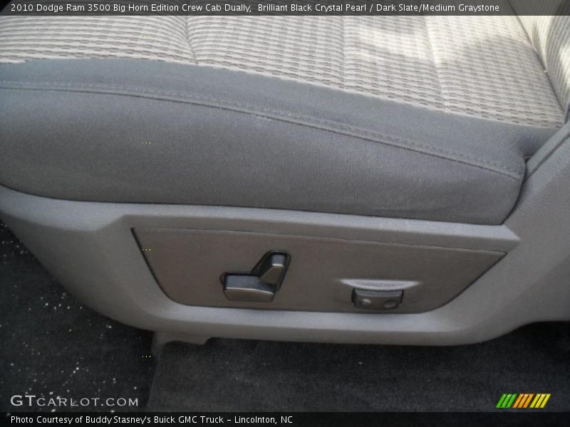 Brilliant Black Crystal Pearl / Dark Slate/Medium Graystone 2010 Dodge Ram 3500 Big Horn Edition Crew Cab Dually