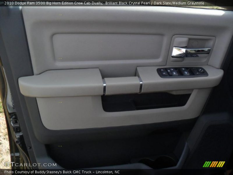 Brilliant Black Crystal Pearl / Dark Slate/Medium Graystone 2010 Dodge Ram 3500 Big Horn Edition Crew Cab Dually