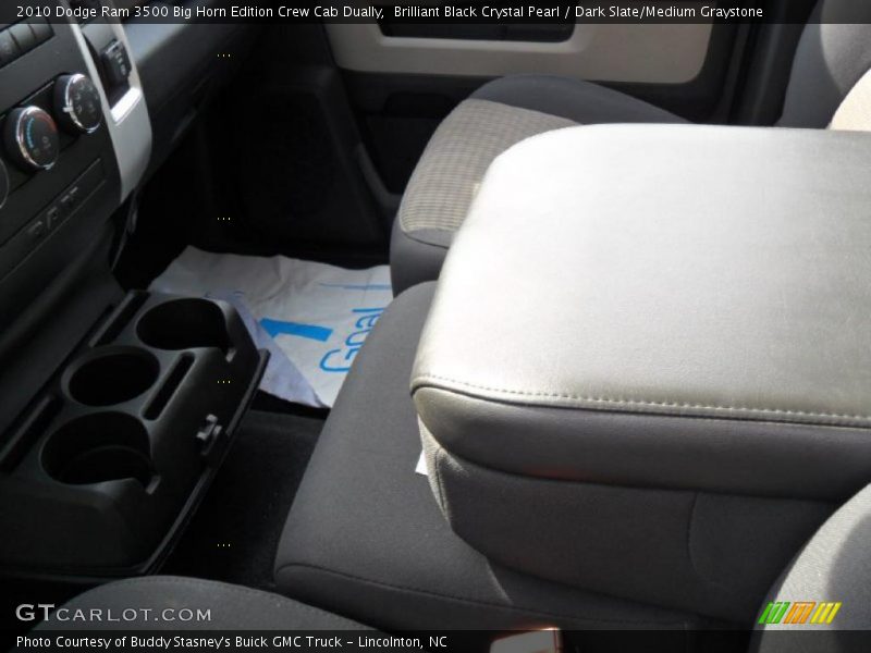 Brilliant Black Crystal Pearl / Dark Slate/Medium Graystone 2010 Dodge Ram 3500 Big Horn Edition Crew Cab Dually