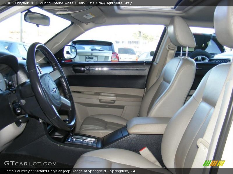 Stone White / Dark Slate Gray/Light Slate Gray 2006 Chrysler 300 Touring