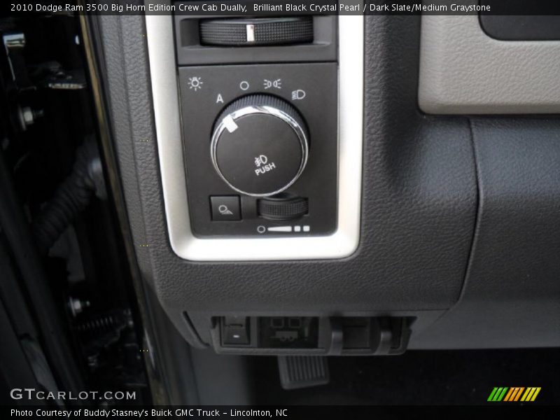 Controls of 2010 Ram 3500 Big Horn Edition Crew Cab Dually