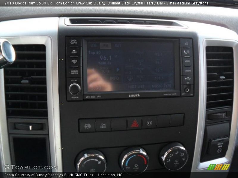 Brilliant Black Crystal Pearl / Dark Slate/Medium Graystone 2010 Dodge Ram 3500 Big Horn Edition Crew Cab Dually