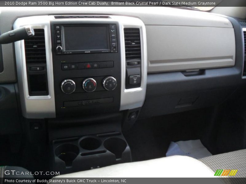 Brilliant Black Crystal Pearl / Dark Slate/Medium Graystone 2010 Dodge Ram 3500 Big Horn Edition Crew Cab Dually