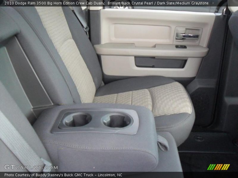 Brilliant Black Crystal Pearl / Dark Slate/Medium Graystone 2010 Dodge Ram 3500 Big Horn Edition Crew Cab Dually