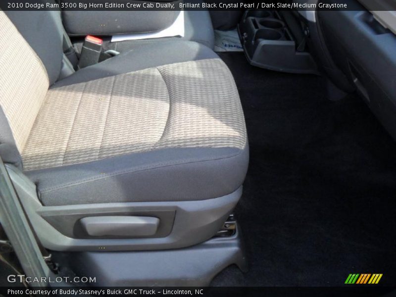 Brilliant Black Crystal Pearl / Dark Slate/Medium Graystone 2010 Dodge Ram 3500 Big Horn Edition Crew Cab Dually