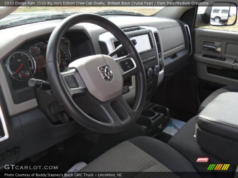 Dark Slate/Medium Graystone Interior - 2010 Ram 3500 Big Horn Edition Crew Cab Dually 