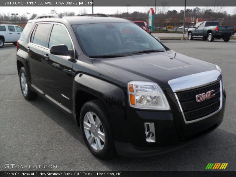 Onyx Black / Jet Black 2010 GMC Terrain SLE AWD