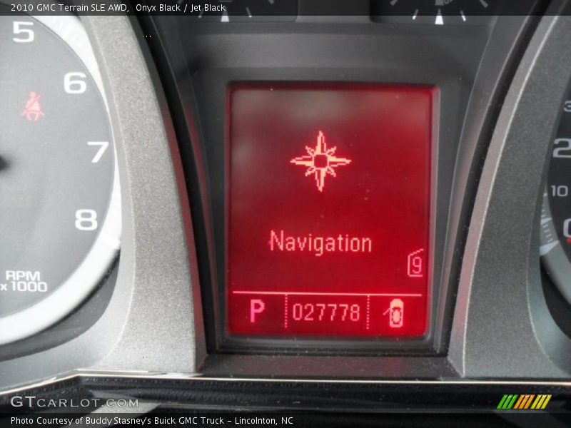 Onyx Black / Jet Black 2010 GMC Terrain SLE AWD