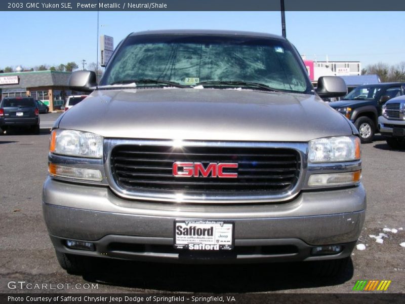 Pewter Metallic / Neutral/Shale 2003 GMC Yukon SLE