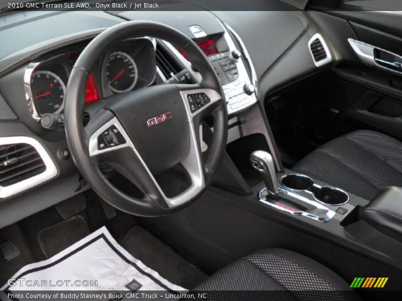 Jet Black Interior - 2010 Terrain SLE AWD 