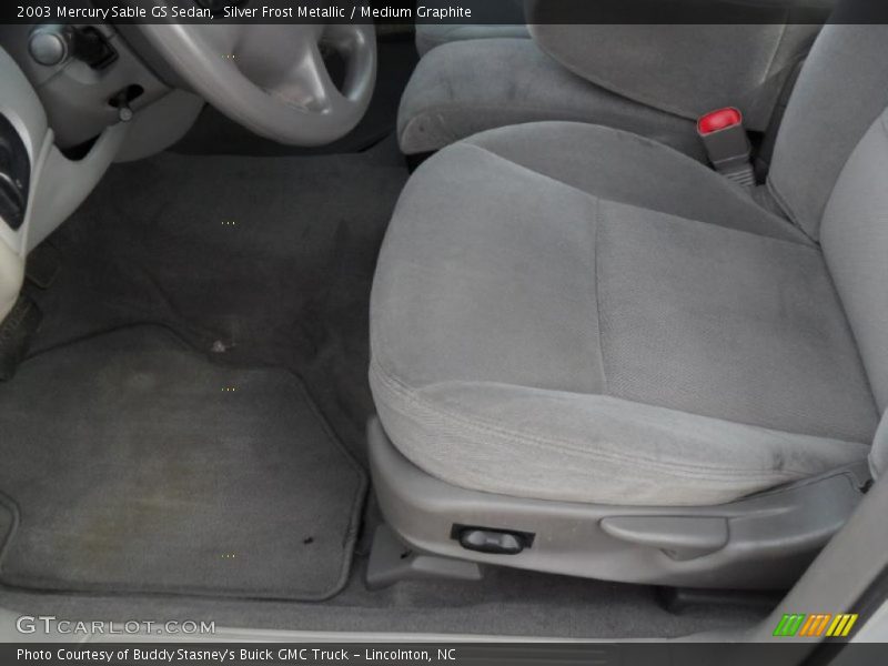 Silver Frost Metallic / Medium Graphite 2003 Mercury Sable GS Sedan
