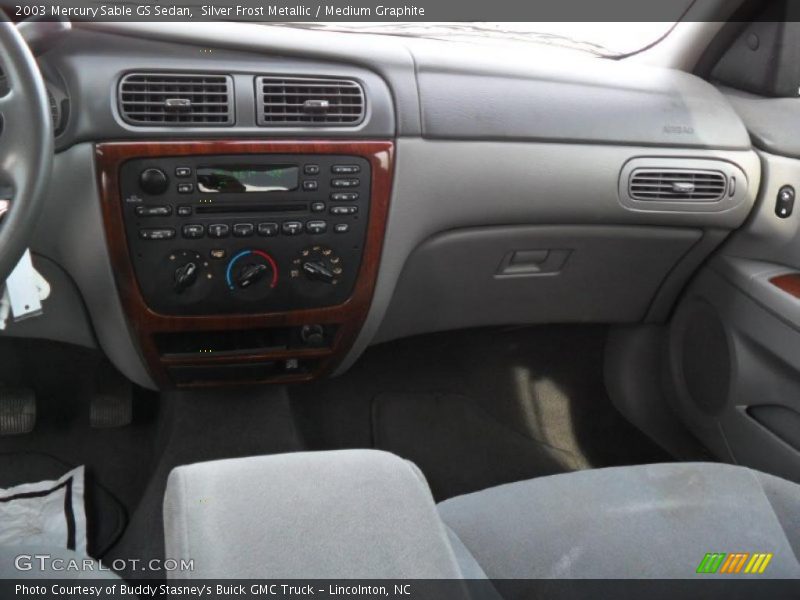 Silver Frost Metallic / Medium Graphite 2003 Mercury Sable GS Sedan