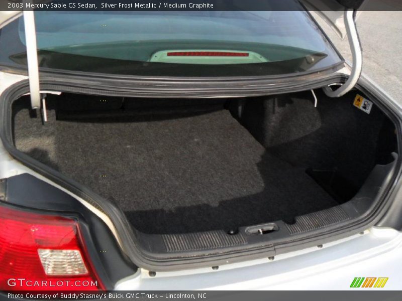 Silver Frost Metallic / Medium Graphite 2003 Mercury Sable GS Sedan