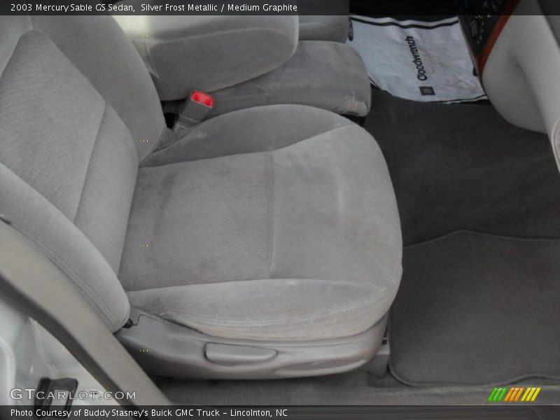 Silver Frost Metallic / Medium Graphite 2003 Mercury Sable GS Sedan