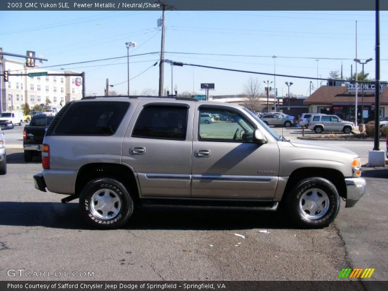 Pewter Metallic / Neutral/Shale 2003 GMC Yukon SLE