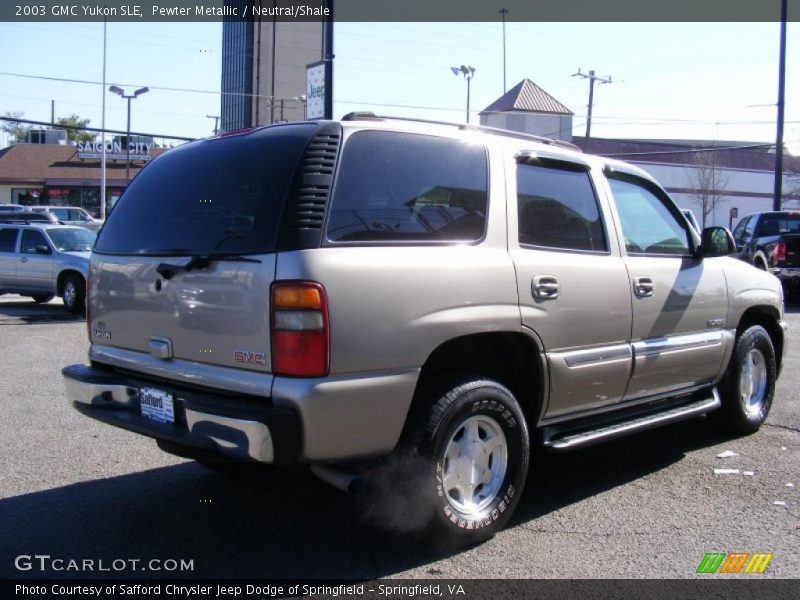 Pewter Metallic / Neutral/Shale 2003 GMC Yukon SLE