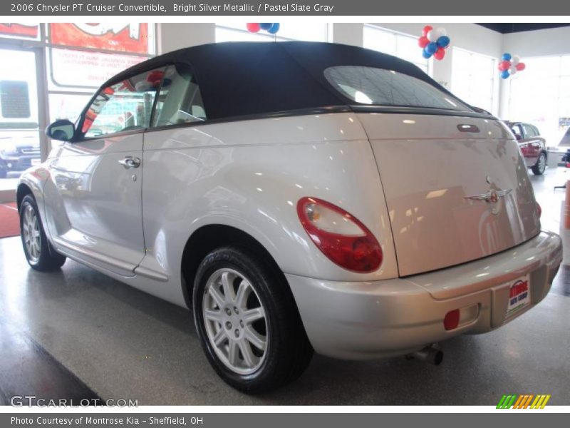 Bright Silver Metallic / Pastel Slate Gray 2006 Chrysler PT Cruiser Convertible