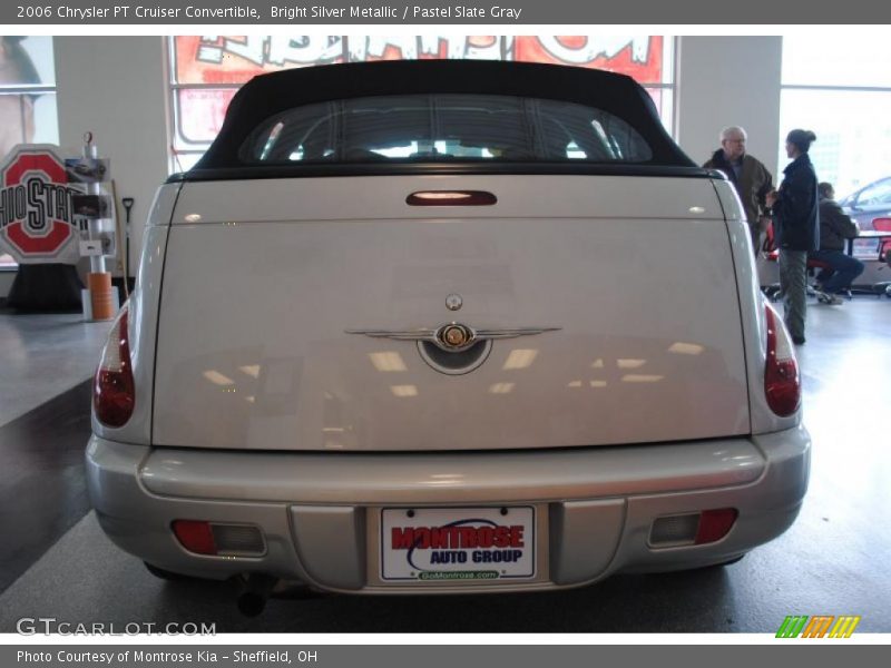 Bright Silver Metallic / Pastel Slate Gray 2006 Chrysler PT Cruiser Convertible