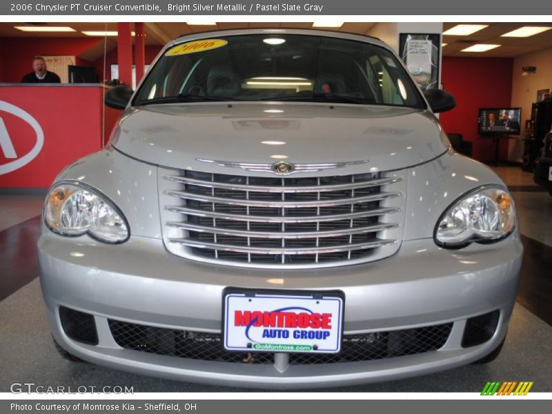 Bright Silver Metallic / Pastel Slate Gray 2006 Chrysler PT Cruiser Convertible